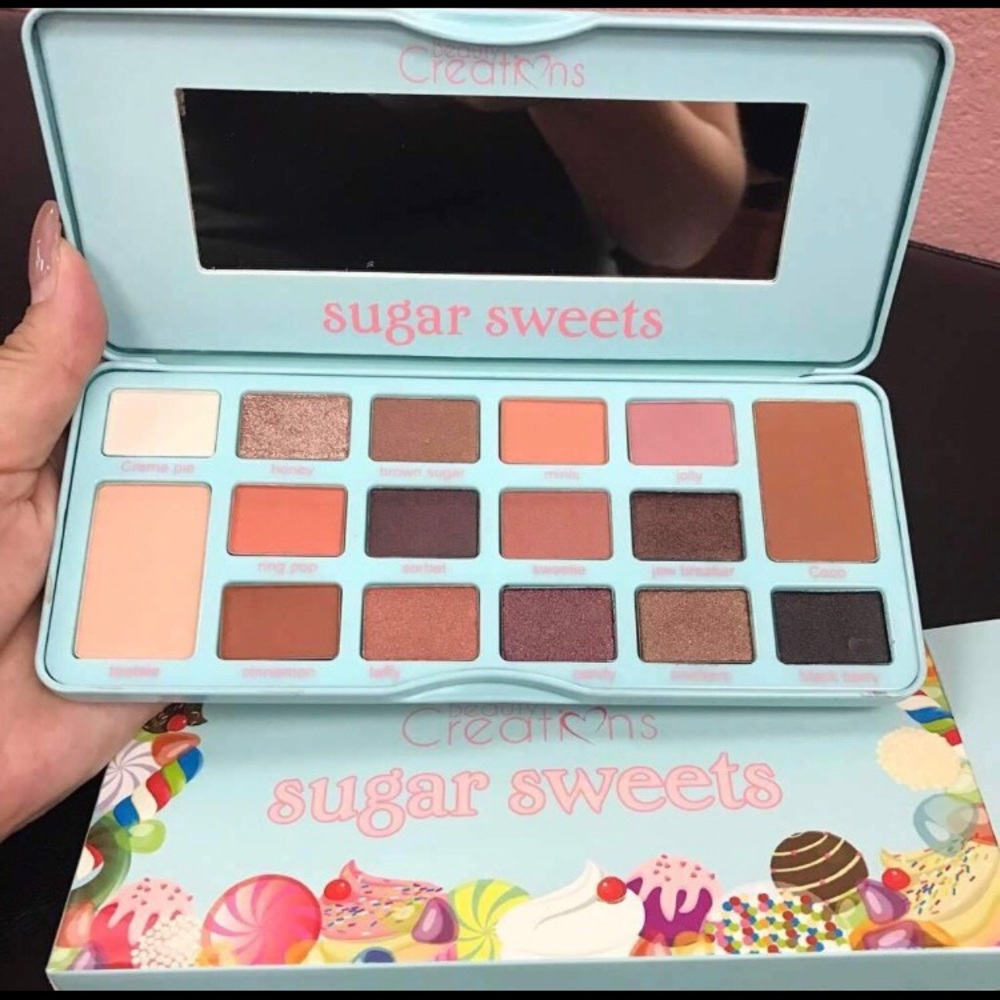 Sugar sweets beauty creations, eyeshadow palette